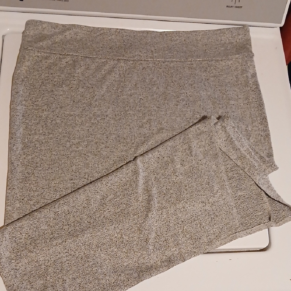 LOFT Heather Gray Pencil Skirt